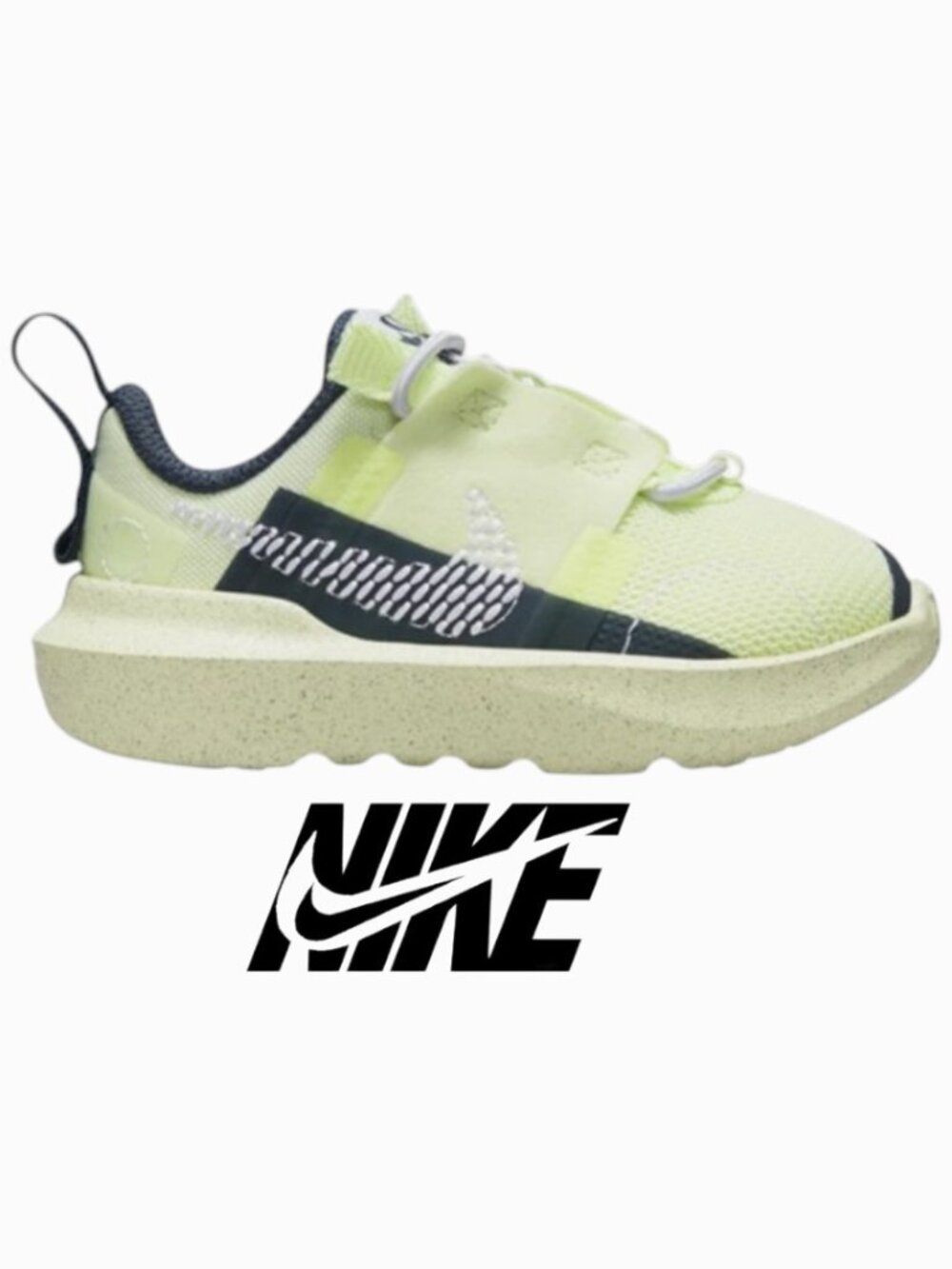 Nike Crater Impact Baby Toddler Unisex Lime Ice Volt Yellow TD Shoes Size 3